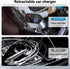 Retractable 3 in 1 Car Charger, Three in one Fast Car Phone Charger, Compatible USB C(Type-C)/Micro USB/Phone, Compatible with IP/Android/Tablets...