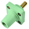 Marinco Power Products CLS40FRSB-E CLS 16 Series Panel Mount (400A/ 600V) 1.125" Threaded Stud; Female - Green (E)...