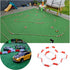Hobby Fans 120 Pieces RC Car Racing Track Drift Runway Drift Field Fence for 1/14 1/16 1/18 1/24 1/28 Mini RC Car (Red+White)...
