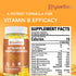 Vitamin B Complex with Vitamin – with Biotin,Choline + Inositol, Vitamin C + Zinc for Supports Energy, Mood, Immune, Healthy Hair, Skin 60...