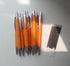 10 Ballpoint Pens,Retractable,Office Pens,1.0 mm Orange Pens Black Ink,Send 10 pcs ballpoint pen refills,Used for Office Writing Work Records.(Ora...