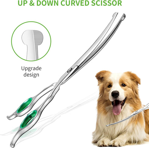 LovinPet Dog Grooming Scissors Set, all Safety Round Tips Professional 6 in 1 Germany Stainless Steel Dog Grooming Scissors Kit,Sharp and Durable ...