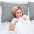 Superity Linen Pillow Cases Queen Size - Envelope Enclosure - 2 Pack - 100% Soft and Comfortable Premium Cotton - Grey...