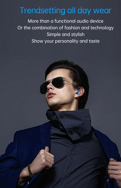 True Wireless Earbuds, 2024 Bluetooth Headphones 5.3 Earbuds, Waterproof Touch Control Ear Buds in-Ear Built-in Mic, with LED Power Display, IP7 W...