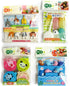 Torune Food Picks Bento Lunch - Sea Animal/Dog and Cat/Mini Container/Soy Sauce Case - 4 Kinds Set (Multi 4pc - A)...