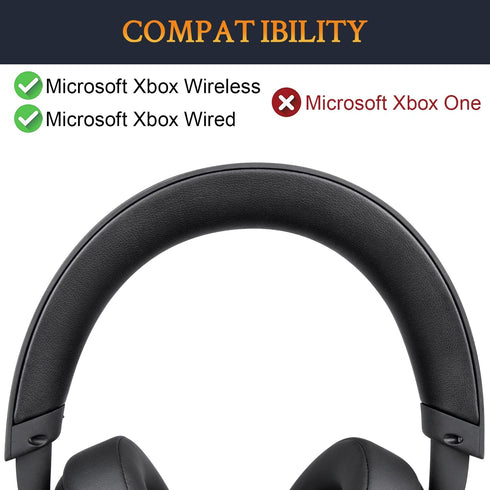 SOULWIT Replacement Headband Pad Kit for Microsoft Xbox Wireless/Wired, Xbox Stereo 20th Anniversary Special Edition Headset, Easy DIY Installatio...