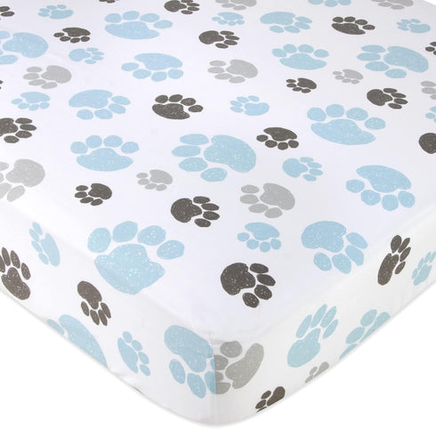 Standard Microfiber Fitted Crib Sheets for Baby Girl, Baby Boy, and Neutral, 2 Pack Crib Sheets Crib Essentials for Baby 28x52 Crib Sheets (Dogs &...