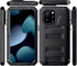 Marrkey Waterproof Case for iPhone 15 Pro Max, Heavy Duty Durable Metal Full Body Built-in Screen Protection Case Shockproof Dustproof Rugged Mili...
