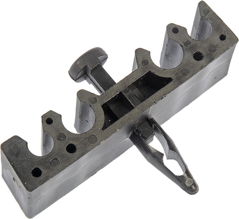 Dorman 800-287 Brake Tubing Clips - (2) 1/4In. Slots and (2) 5/16In. Slots, 5 Pack...