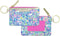 Lilly Pulitzer ID Holder Wallet, Blue Keychain Wallet with Zip Close, Cute Card and ID Case for Women, Cabana Cocktail...