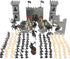 254pcs/set Medieval Castle Knights Action Figure Toy Army Playset with Toy Soldier, cavalry and arrow tower, Great for Girls and Boys(size:254PCS)...