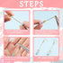 60 Pieces Head Pins for Jewelry Making Flower Beads Ball Pins 2.1 Inch with Clear Box for Jewelry Making Earring Bracelet DIY Accessories, Silver,...
