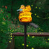 Solar Decor Lights, Welcome Birds Solar Powered Outdoor Garden Light, Resin Animal LED Lights with Stake, Waterproof Solar Stake Lights Decoration...