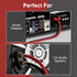 14/2 Gauge 75 FT Red Black Hookup Electrical Wire Cable LED Strips Extension Cord 12V/24V DC, 14AWG Flexible Speaker Wire Cable for Car Audio, Hom...