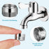 OSALADI Faucet Adapter Kit Brass Faucet Adapter Garden Hose Adapter Hose Adapter for Sink Male/Female Faucet to Hose Adapter for Removable,Cache A...