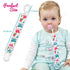 Liname Neutral Pacifier Clip - 3 Pack Pacifier Clips for Boys & Girls - Binky Holder Soothie Paci Clip Binkie Clip - Unisex Pacifer Clip - Baby Pa...