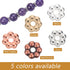 2000Pcs Flower Shape Septal Bead 6mm Tibetan Style Daisy Spacer Beads Loose Beads for DIY Bracelet Necklace Jewelry Making Supplies Golden...