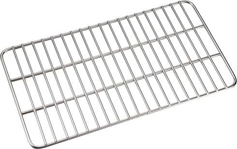 CAMPINGMOON Coal Bed Charcoal Fire Grate Grill Grates Replacement Stainless Steel for Barbecue Multifunction Outdoor Cooking T-173 (1pc, 12.2x6.7-...
