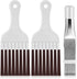 3Pcs Air Conditioner Condenser Fin Comb Cleaner Kit AC Coil Cleaning Brush Stainless Steel Condenser Fin Comb Straightener Ac Evaporator Comb Refr...
