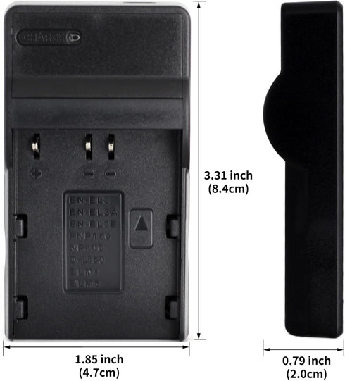 NP-400 USB Charger for Konica Minolta a Sweet Digital, a-5 Digital, a-7 Digital, Dimage A1, DiMAGE A2, Dynax 5D, Dynax 7D, Maxxum 5D, Maxxum 7D Ca...