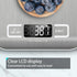 Digital Kitchen Scale,Food Scale for Meat Baking Weight,Unit Gram OZ lb Up 11 lb(1g-5KG),Silver Stainless Steel Anti-Fingerprint with Accuracy LCD...