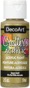 DecoArt Acrylic Paint, 2 Fl Oz (Pack of 1), Spun Gold...