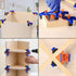 Corner Clamps for Woodworking,90 Degree Right Angle Clamps Set of 4,Woodworking Tools with Work Gloves,Adjustable Spring Loaded Square Clamp for C...