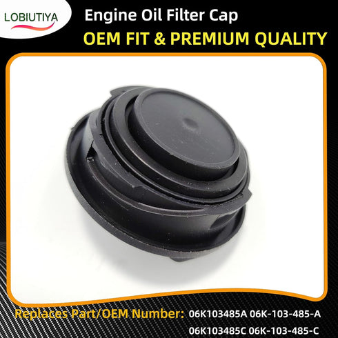 06K103485C Engine Oil Fill Cap Fits For 2012-2017 VW Volkswagen Beetle CC Passat Tiguan,...