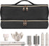 Double-Layer Portable Waterproof Travel Carrying Case for Shark Flexstyle Styler/Hair Dryer/Dyson Airwrap and Hair Styler Attachments, Bag Only (B...
