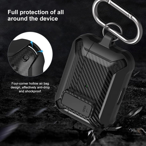 Lopnord for Airpod Pro Case Cover with Cleaner Kit, Compatible with Airpods Pro 2nd Generation Case/1st Generation (2023/2022/2019), Shockproof Lo...