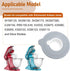 Mixers Bowl Covers Compatible with Kitchenaid Artisan&Classic Series Tilt-Head Stand Mixer Accessories Bowl, Kitchen Mixer Splash Guard for Kitche...
