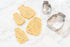 Bakerpan Stainless Steel Mason Jar Cookie Cutters, Jar Shape Cutter Set of 4 (3.5 Inch & 4.5 Inch)...