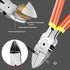 MONVICT Wire Cutters, 6 inch Precision Flush Side Cutters with Longer Cutting Edge Ultra Sharp & Powerful Heavy Duty Pliers, Ideal for Cables, Wir...