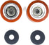 (2PC) 70298701-70568201-70616701 orange roller bearing Compatible With Alliance, Compatible With Huebsch, Compatible With Speedqueen...
