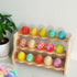 Wooden Egg Holder Countertop Egg Holder For Fresh Eggs,Bamboo Egg Tray For Fresh Eggs, Easter Egg Decoration And Rustic Kitchen Organizer, Set Of ...