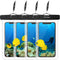 ProCase Clear Waterproof Phone Pouch for iPhone 16 15 14 13 12 11 Pro Plus Max Mini Xs XR X 8 7 Galaxy S23 S22 S21 Ultra Note | 4 Pack, Dry Bag, U...
