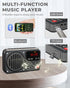 PRUNUS 405 Rechargeable FM Radio • Bluetooth Speaker • TF Card and USB • 1500mah battery • Earphone Jack • Auto power on/off • Clock• Recording(No...