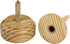 Iblay wood arts Wood Yarn Holder with Twirling Mechanism Classic Hand-Operated Winding and Dispensing Accessories, Presents for Craft Lovers7 Inch...