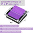 EOOUT Sticky Note Holder, 3x3 Inches, Sticky Note Dispenser, Black Pop-up Note Holder, Self-Stick Note Pad for Office Home Classroom Desk Supplies...
