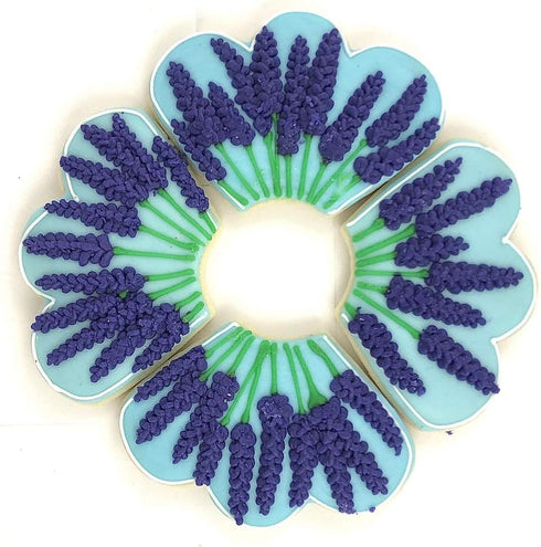 Foose Brand Cookie Cutters 4 Piece Platter Cookie Cutter Set 3 3/8 inTrapezoid, 4 in Teardrop Round, 3 in Clam and 4.5 in Fan Three Bumps, USA Mad...