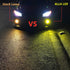 Alla Lighting 2800lm PSX24W 2504 LED Fog Light Bulbs 3000K Amber Yellow Xtreme Super Bright COB-72 SMD 12V122766...