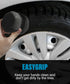 2 Pieces Tire Shine Applicator,Tire Dressing Applicator Washable Tire Cleaner Sponge Dressing Pad,Car Detailing Foam Sponge Tool,Tire Sponge Appli...