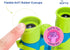 Binoculars for Kids, Girls or Boys Real Kids Binoculars in Vibrant Green Blue - Includes Sticker Book with 40 Bird Species - Small Toys for Toddle...