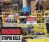 Funny Hard Hat & Helmet Stickers: 10 Decal Value Pack with Two American Flags. Great for a Construction Toolbox, Hardhat, Mechanics Chest & More. ...