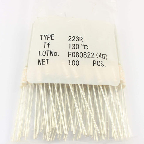 5pcs. of ELCUT Microtemp Thermal Fuse 130C TF Cutoff 223R 5A 250V......