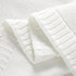mimixiong Cotton Baby Blanket Gender Neutral Nursery Swaddling Blanket for Shower Gift Registry for Baby White 40 x30 Inch...