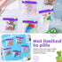 24 Pieces Pill Pouch Bags Zippered Pill Pouch Set Reusable Translucent Medicine Organizer Self Sealing Medicine Bag Travel Plastic Pill Bags with ...