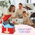 Mafiti Rechargeable Walkie Talkies for Kids 2 Pack Mini Robot Walkie Talkie Long Range 1 KMs 2 Way Radio Toddler Toys for 3-12 Year Old Boys Girls...