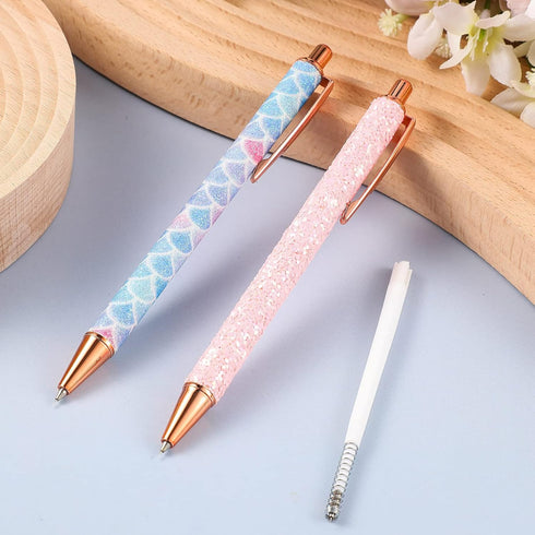 Epakh Weeding Pen, 2 Pieces Metal Vinyl Air Release Tool for DIY Crafts, Retractable Fine Point Writing Instrument...