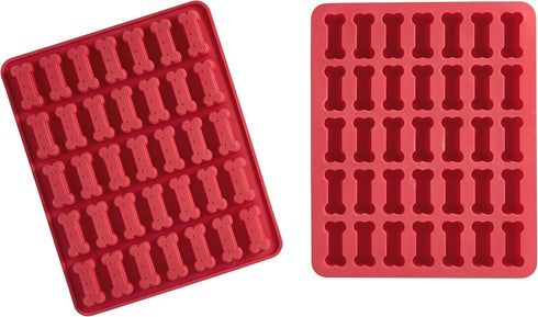Mrs. Anderson's Baking Silicone Dog Biscuit Pan, Non-Stick European-Grade Silicone...
